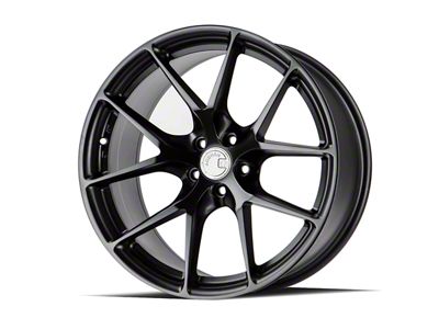 Aodhan AFF7 Matte Black Wheel; 18x8.5; 35mm Offset (05-09 Mustang GT, V6)
