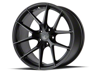 Aodhan AFF7 Matte Black Wheel; Rear Only; 20x10.5; 35mm Offset (05-09 Mustang)