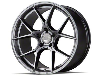 Aodhan AH-11 Hyper Black Wheel; 18x8.5; 35mm Offset (05-09 Mustang GT, V6)