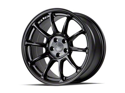 Aodhan AH06 Matte Black Wheel; 17x9; 35mm Offset (05-09 Mustang GT, V6)