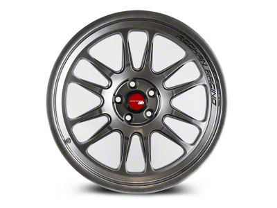 Aodhan AH07 Hyper Black Wheel; 18x8.5; 35mm Offset (05-09 Mustang GT, V6)