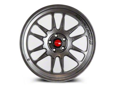 Aodhan AH07 Hyper Black Wheel; 18x9.5; 30mm Offset (05-09 Mustang)