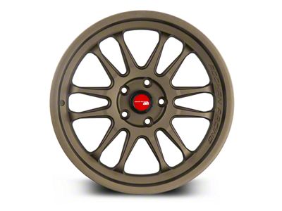 Aodhan AH07 Textured Bronze Wheel; 18x8.5; 35mm Offset (05-09 Mustang GT, V6)