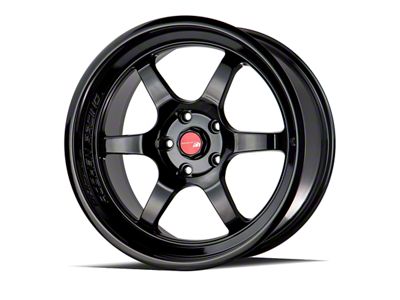 Aodhan AH08 Gloss Black Wheel; 18x8.5; 35mm Offset (05-09 Mustang GT, V6)