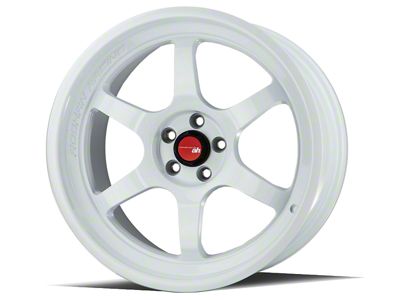 Aodhan AH08 Gloss White Wheel; 18x8.5; 35mm Offset (05-09 Mustang GT, V6)