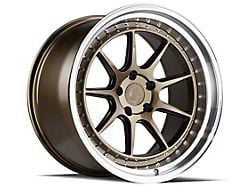 Aodhan DS-X Bronze with Machined Lip Wheel; Rear Only; 18x10.5; 15mm Offset (05-09 Mustang)