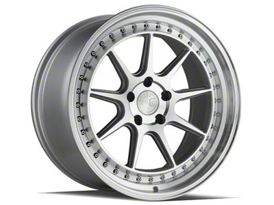 Aodhan DS-X Silver with Machine Face Wheel; 19x9.5 (05-09 Mustang)