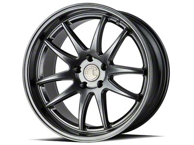 Aodhan DS02 Hyper Black Wheel; 19x9.5; 30mm Offset (05-09 Mustang)