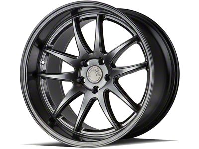Aodhan DS02 Hyper Black Wheel; Rear Only; 19x11; 22mm Offset (05-09 Mustang)
