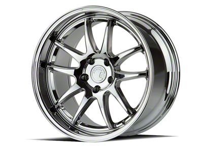 Aodhan DS02 Vacuum Chrome Wheel; Rear Only; 18x9.5; 15mm Offset (05-09 Mustang)