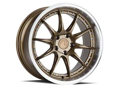 Aodhan DS07 Bronze with Machine Lip Wheel; 19x9.5 (05-09 Mustang)