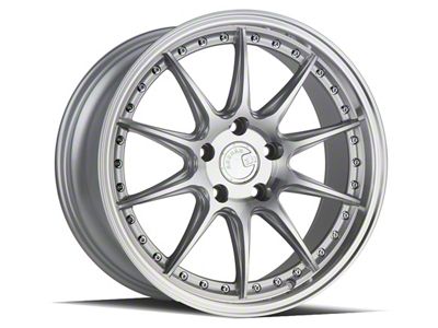 Aodhan DS07 Silver with Machine Face Wheel; 19x8.5 (05-09 Mustang)