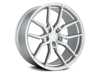 Aodhan AFF1 Gloss Silver Machined Wheel; 20x9 (10-15 Camaro)