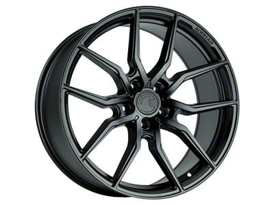 Aodhan AFF1 Matte Black Wheel; Rear Only; 20x10.5 (10-15 Camaro)
