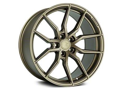 Aodhan AFF1 Matte Bronze Wheel; Rear Only; 20x10.5 (10-15 Camaro)