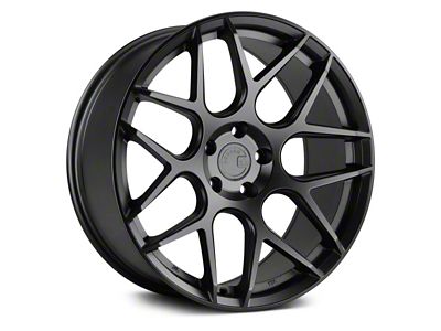 Aodhan AFF2 Matte Black Wheel; Rear Only; 20x10.5 (10-15 Camaro)