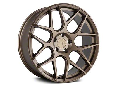 Aodhan AFF2 Matte Bronze Wheel; Rear Only; 20x10.5 (10-15 Camaro)