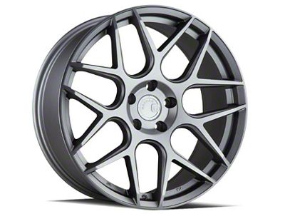 Aodhan AFF2 Matte Gray Wheel; 20x9; 30mm Offset (10-15 Camaro)