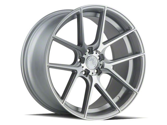 Aodhan AFF3 Gloss Silver Machined Wheel; 20x9 (10-15 Camaro)
