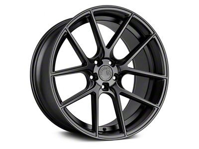 Aodhan AFF3 Matte Black Wheel; Rear Only; 20x10.5; 35mm Offset (10-15 Camaro)
