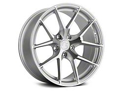 Aodhan AFF7 Gloss Silver Machined Wheel; 20x9; 30mm Offset (10-15 Camaro)