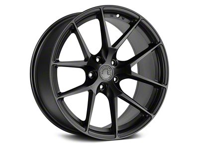 Aodhan AFF7 Matte Black Wheel; 20x9; 30mm Offset (10-15 Camaro)