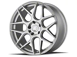 Aodhan AFF2 Gloss Silver Machined Face Wheel; 19x8.5; 35mm Offset (10-14 Mustang)
