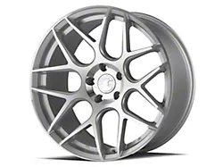 Aodhan AFF2 Gloss Silver Machined Face Wheel; 19x9.5; 35mm Offset (10-14 Mustang)