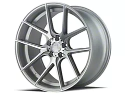 Aodhan AFF3 Gloss Silver Machined Face Wheel; 20x9; 32mm Offset (10-14 Mustang)