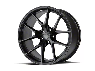 Aodhan AFF7 Matte Black Wheel; 19x9.5; 35mm Offset (10-14 Mustang)