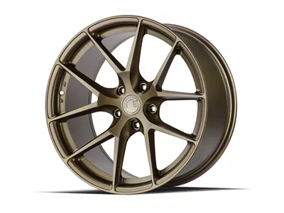 Aodhan AFF7 Matte Bronze Wheel; Rear Only; 20x10.5; 35mm Offset (10-14 Mustang)