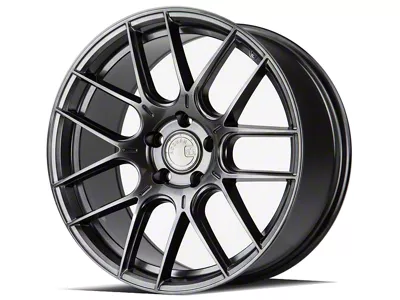 Aodhan AH-X Hyper Black Wheel; 18x8.5; 35mm Offset (10-14 Mustang GT w/o Performance Pack, V6)