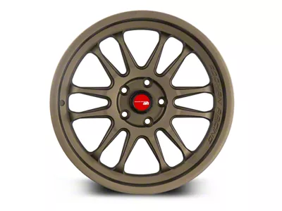 Aodhan AH07 Textured Bronze Wheel; 18x8.5; 35mm Offset (10-14 Mustang GT w/o Performance Pack, V6)