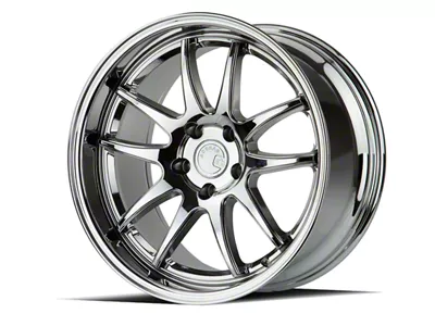 Aodhan DS02 Vacuum Chrome Wheel; Rear Only; 19x9.5; 22mm Offset (10-14 Mustang)