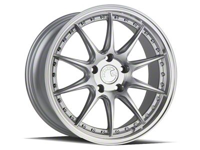 Aodhan DS07 Silver with Machine Face Wheel; 19x8.5; 35mm Offset (10-14 Mustang)