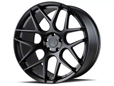 Aodhan AFF2 Matte Black Wheel; Rear Only; 20x10.5; 45mm Offset (15-23 Mustang)