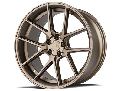 Aodhan AFF3 Matte Bronze Wheel; Rear Only; 20x10.5; 45mm Offset (15-23 Mustang)