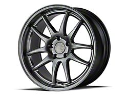Aodhan DS02 Hyper Black Wheel; 18x8.5; 35mm Offset (15-23 Mustang EcoBoost w/o Performance Pack, V6)
