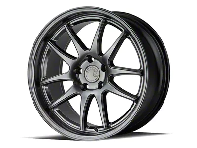 Aodhan DS02 Hyper Black Wheel; 19x8.5; 35mm Offset (15-23 Mustang GT, EcoBoost, V6)