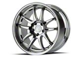 DS02 Vacuum Chrome Wheel; Rear Only; 19x9.5; 22mm Offset (15-23 Mustang)