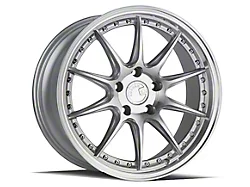 Aodhan DS07 Silver with Machine Face Wheel; 19x8.5 (15-23 Mustang GT, EcoBoost, V6)