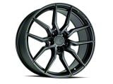 AFF1 Matte Black Wheel; 20x9; 32mm Offset (24-26 Mustang)