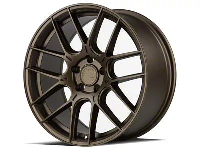 Aodhan AH-X Matte Bronze Wheel; 18x8.5; 35mm Offset (94-98 Mustang)