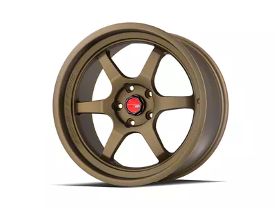 Aodhan AH08 Textured Bronze Wheel; 18x8.5; 35mm Offset (94-98 Mustang)