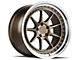 Aodhan DS-X Bronze with Machine Lip Wheel; Rear Only; 18x10.5 (94-98 Mustang)