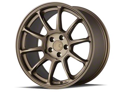 Aodhan AH06 Textured Bronze Wheel; 17x9; 35mm Offset (99-04 Mustang)