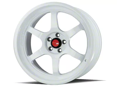 Aodhan AH08 Gloss White Wheel; 18x8.5; 35mm Offset (99-04 Mustang)