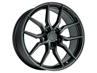 Aodhan AFF1 Matte Black Wheel; Rear Only; 20x10.5; 35mm Offset (16-24 Camaro)