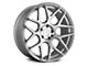 Aodhan AFF2 Gloss Silver Machined Wheel; Rear Only; 20x10.5 (16-24 Camaro)