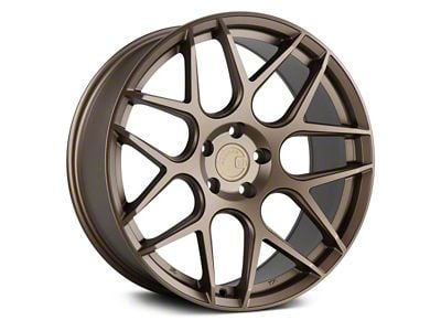 Aodhan AFF2 Matte Bronze Wheel; Rear Only; 20x10.5 (16-24 Camaro)